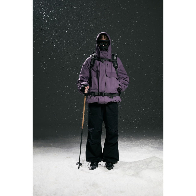 Unisex Coat Loose Hooded Jacket Winter Coat