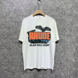 Rhude T Shirts Printed Trendy Pure Cotton