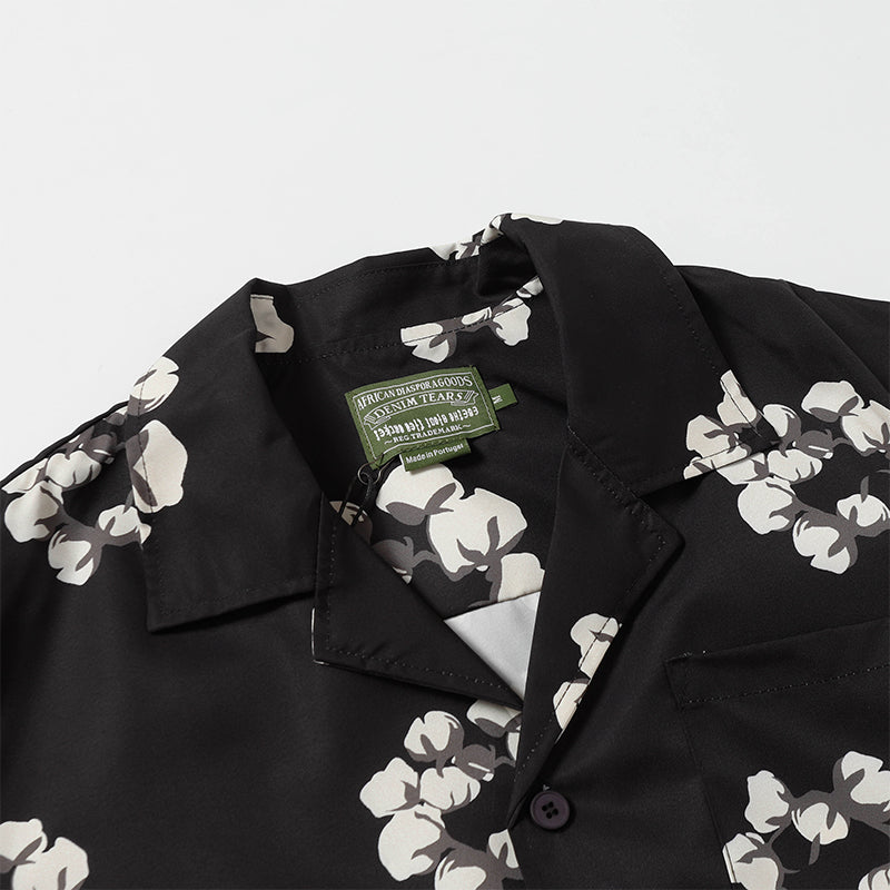 Denim Tears T shirt & Shorts 2 Piece Set Button cardigan woven