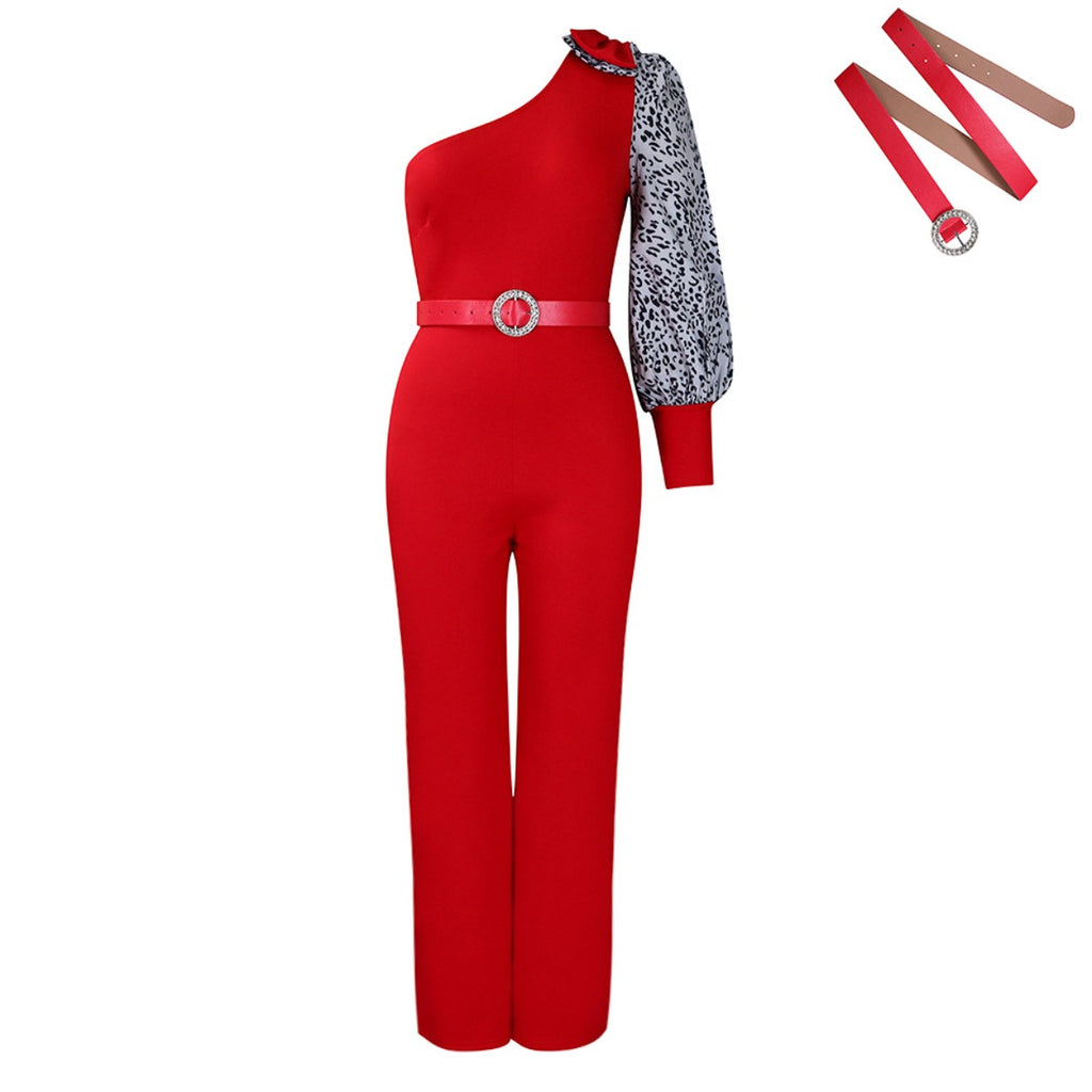 Women Co-Ords Sexy Waist Trimming Jumpsuit