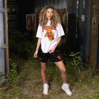 EE BAPE Casual Sports Mesh Basketball Shorts