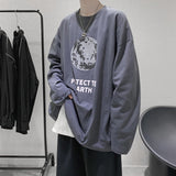 Men T Shirt Loose All-Match Bottoming Shirt