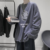 Men T Shirt Loose All-Match Bottoming Shirt