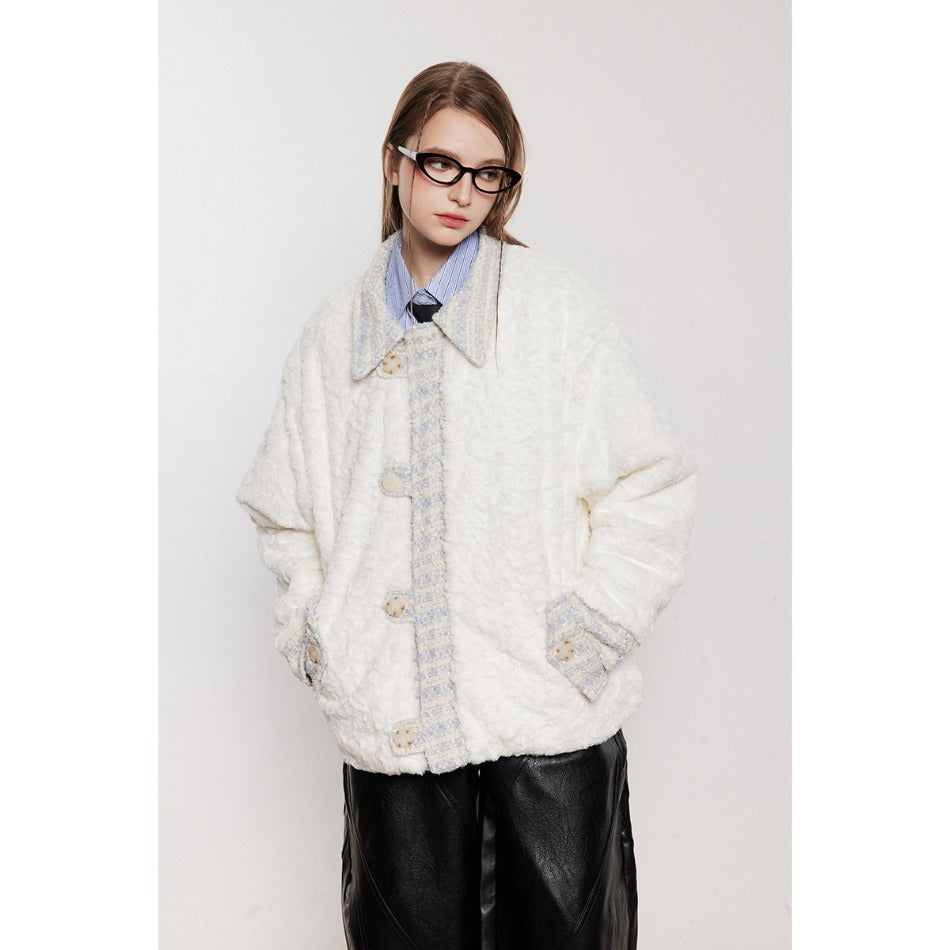 Unisex Coat Winter Plush Warm Coat