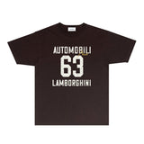 Rhude T Shirts Printed Trendy Pure Cotton