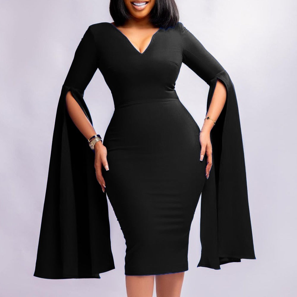 Women Dress Women's Autumn and Winter Dress