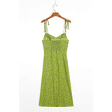 Women Dresses Slimming Sling Avocado Dress