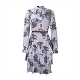 Women Dress Women's Autumn Print Dress