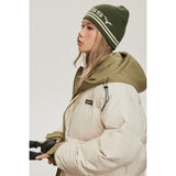 Unisex Coat Fake Two-Piece Winter Splicing Coat