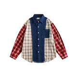 Unisex Shirt Stitching Baggy Coat