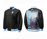 NBA Jacket with All Teams Patterns Warriors Lakers Basketball Wear Loose Thin