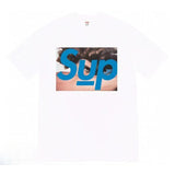 Supreme Men's Alphabet Cartoon Printed Cotton T-shirt Couple