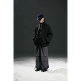 Unisex Coat Leisure Loose Stand Collar Coat Winter