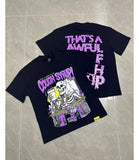 Cough Syrup T Shirts Direct Injection Hot Diamond Short Sleeves