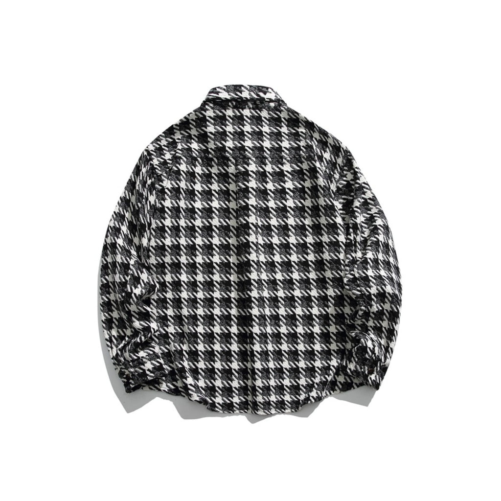 Unisex Shirt Retro Plaid Shirt