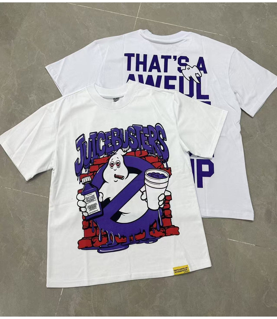 Cough Syrup T Shirts Direct Injection Hot Diamond Short Sleeves