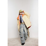 Unisex Coat Winter Warm Couple Loose