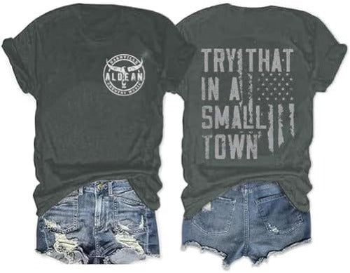 Pairxily Womens Oversized Graphic Country Concert Tees