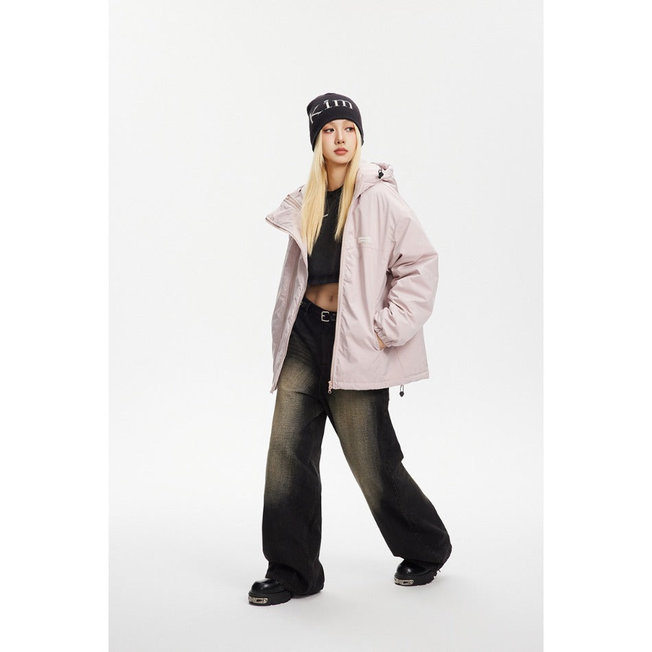 Unisex Coat Student Couple Loose Winter