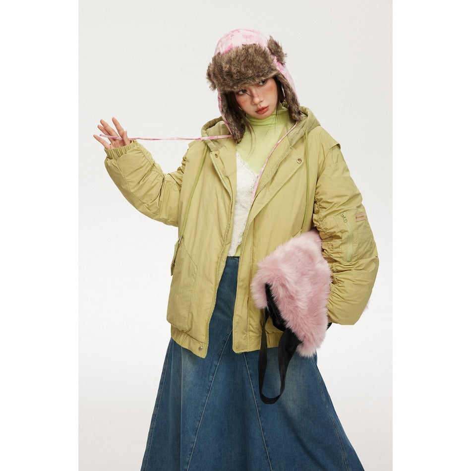 Unisex Coat Youth University Style Winter Thick Cotton Clothing