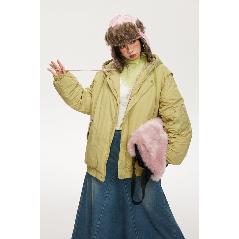 Unisex Coat Youth University Style Winter Thick Cotton Clothing