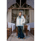 Unisex Coat Winter Lamb Wool Denim Coat