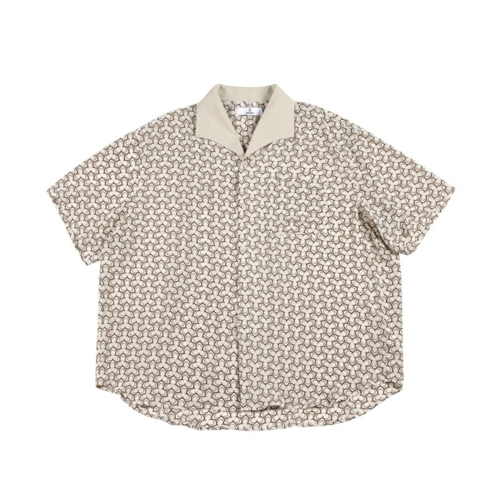 Unisex Shirt Retro Loose Summer