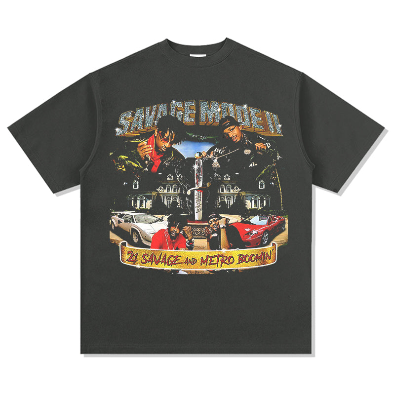 21 SAVAGE SHEYA BEN Abraham-Joseph T-Shirt