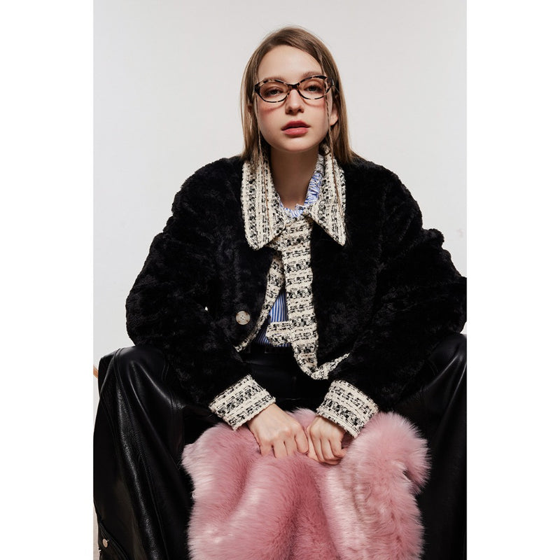 Unisex Coat Winter Plush Warm Coat