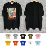 Rhude T Shirts Printed Trendy Pure Cotton