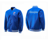 NBA Jacket with All Teams Patterns Warriors Lakers Basketball Wear Loose Thin