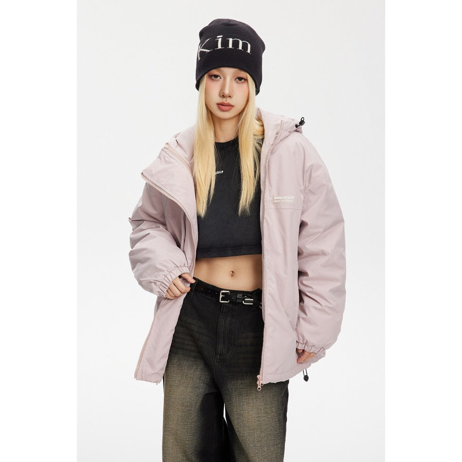 Unisex Coat Student Couple Loose Winter