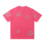 Denim Tears T Shirts Rhinestones