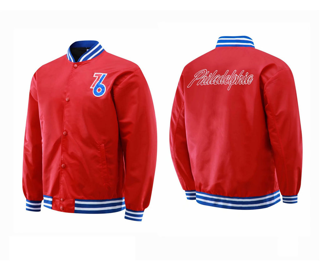 NBA Jacket with All Teams Patterns Warriors Lakers Basketball Wear Loose Thin