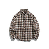 Unisex Shirt Retro Plaid Shirt