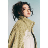 Unisex Coat Retro Loose Furry Winter Couple