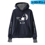 Nipsey Hussle Hoodie Rap Singer Trend False Two-Piece Sweaters