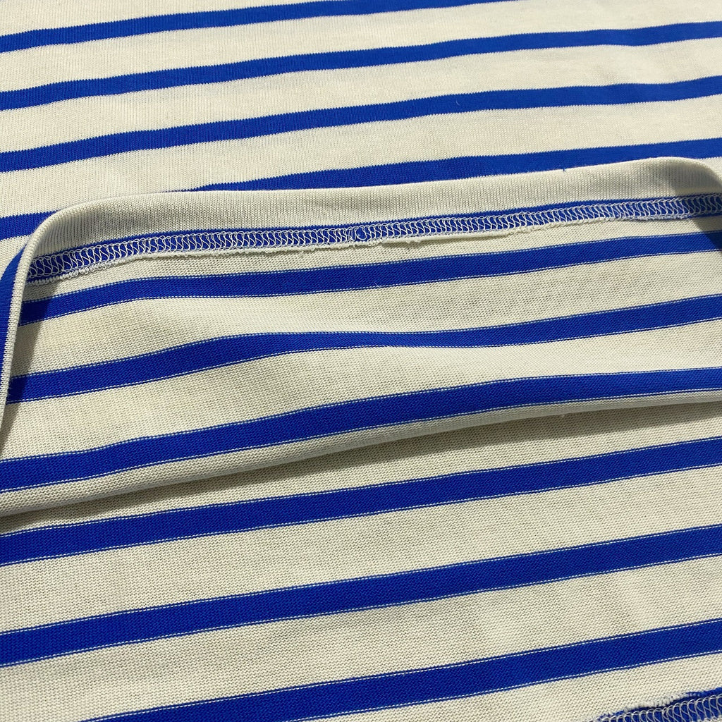 Kapital T Shirt Pingtian Hehong Arm Smiling Face Crew Neck Casual Cotton Striped Long Sleeved T-shirt