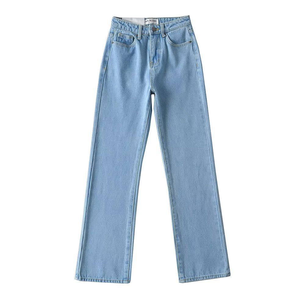 Women Jeans Retro Simple Spring and Autumn