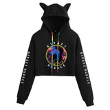 Nipsey Hussle Hoodie Rap Loose Cat Ears Sweater for Women