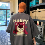 Men T Shirt Heavy Cotton Vintage Oversize