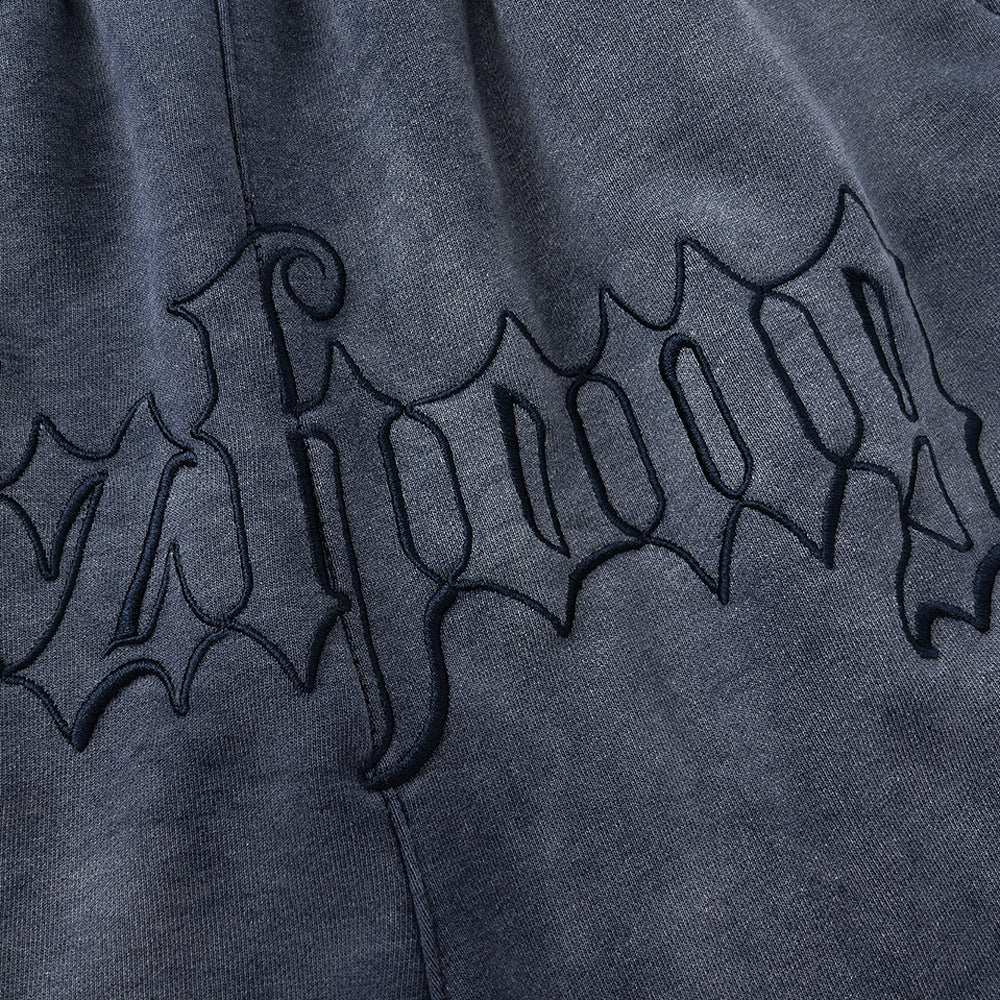 Men Shorts Summer Tie-Dye Loose Embroidery Sports