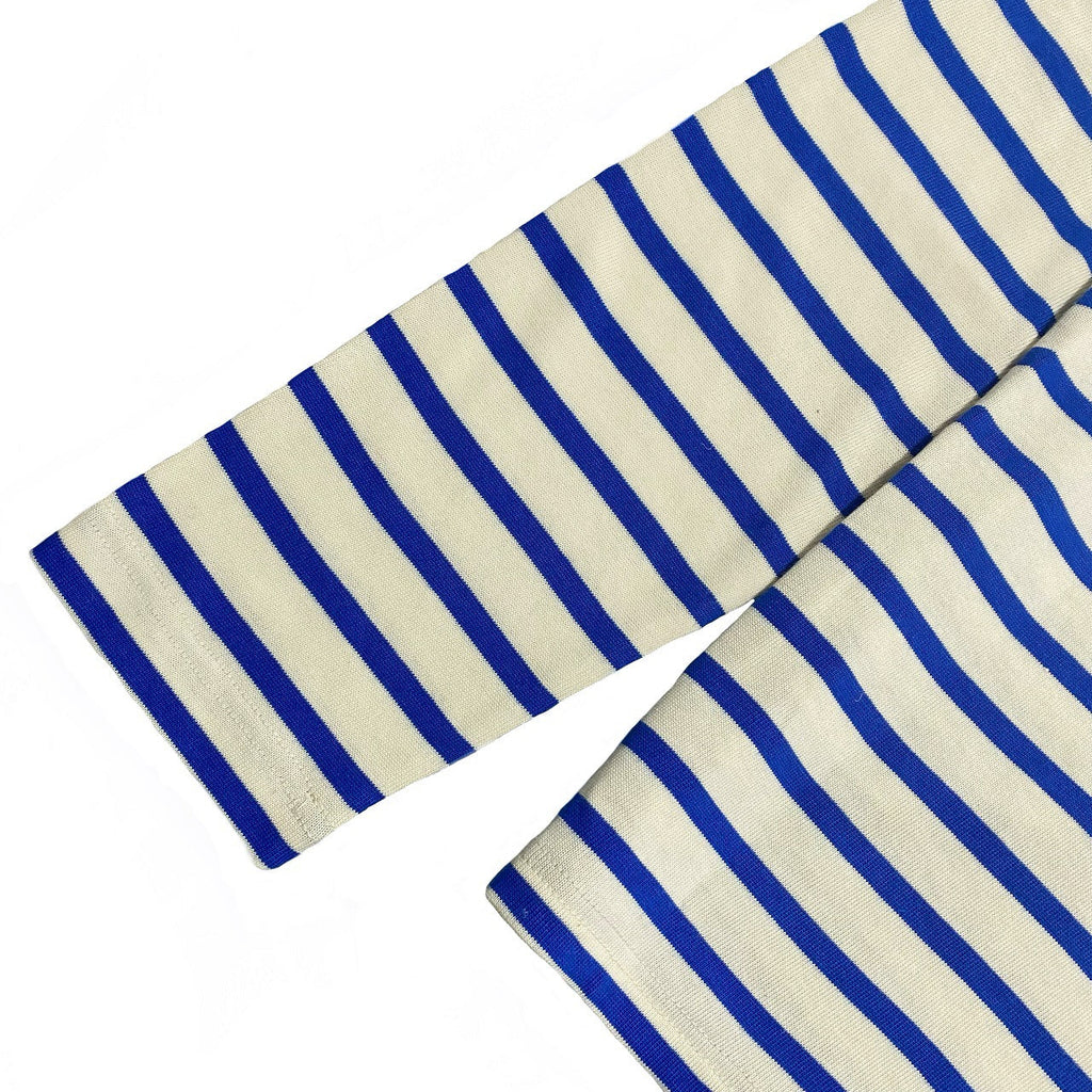 Kapital T Shirt Pingtian Hehong Arm Smiling Face Crew Neck Casual Cotton Striped Long Sleeved T-shirt