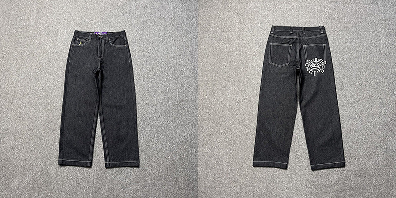 Always Do What You Should Do Pant Sun Roll Straight Loose