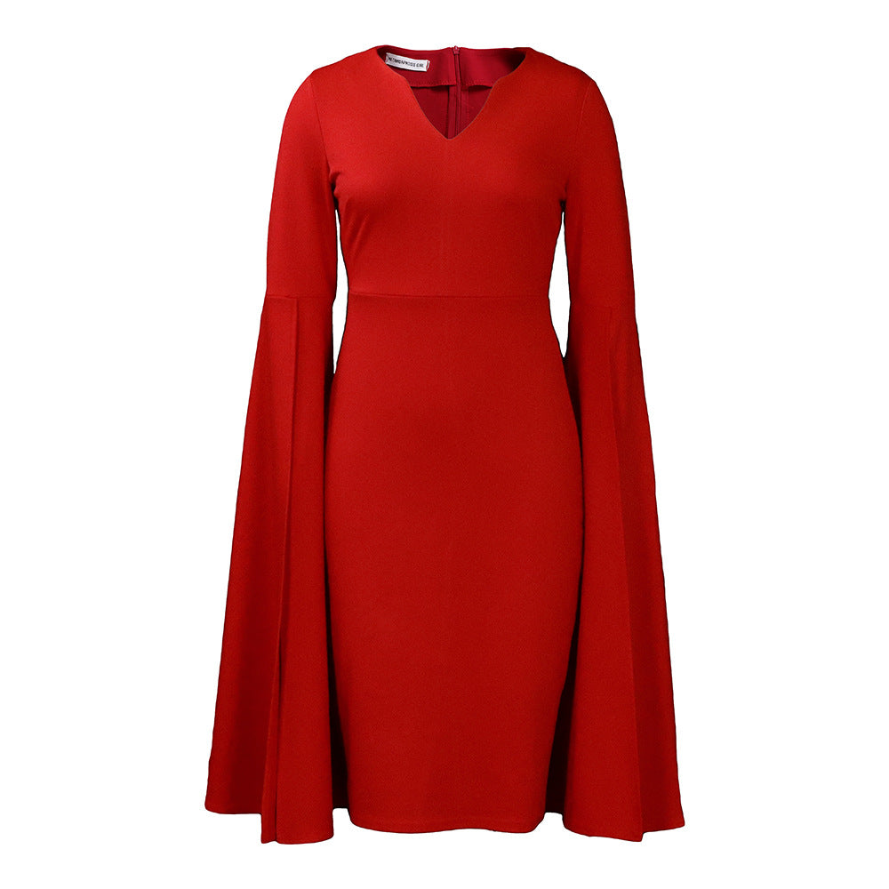 Women Dress Women's Autumn and Winter Dress