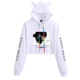 Nipsey Hussle Hoodie Rap Loose Cat Ears Sweater for Women