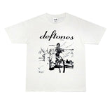 Rock Star T Shirt Deftones Sub-Tone Rap Print Pure Cotton Loose T-shirt Men's and Women's Fashion Short Sleeve