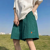 Men Beach Shorts Summer Ice Silk Quick-Drying Loose Casual