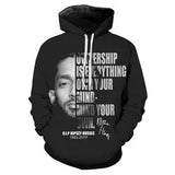 Nipsey Hussle Hoodie 3D Printing plus Size Sweater