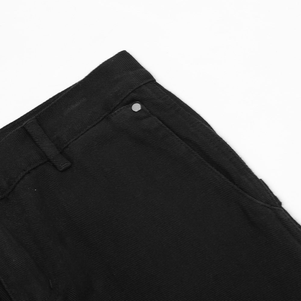 Men Jeans Personal Leisure Multi-Pocket Workwear